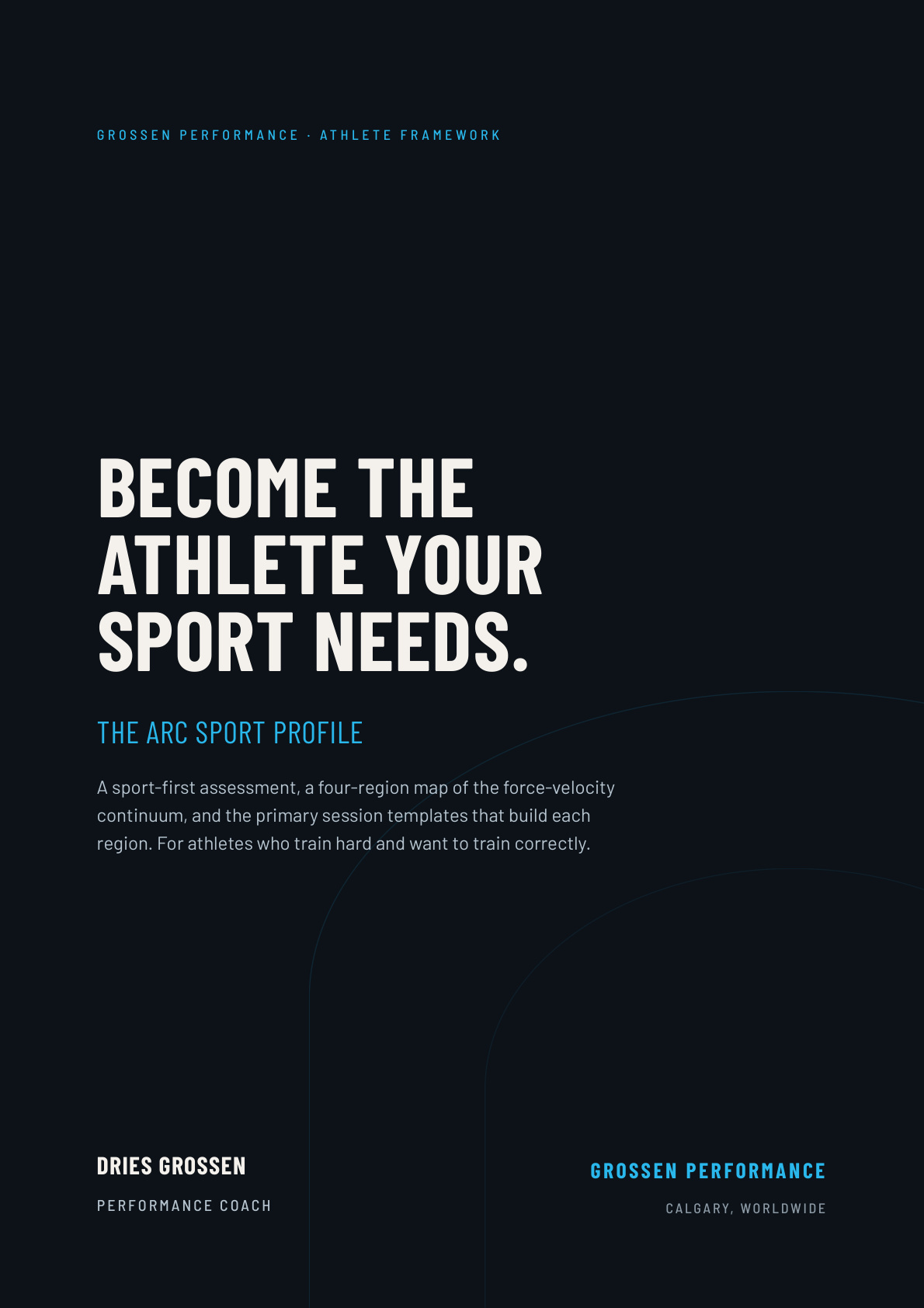 ARC Sport Profile cover